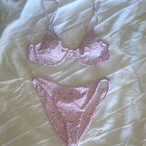 shein floral bikini